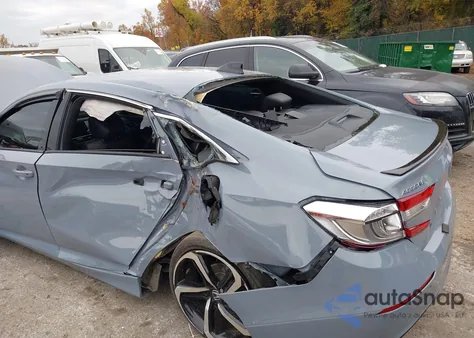 2022 Honda Accord Sport из США, поврежденный, VIN 1HGCV1F30NA116887